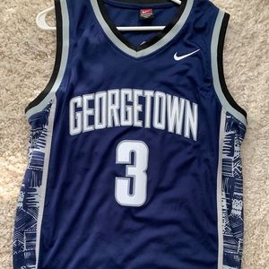 Old school Allen iverson college jersey